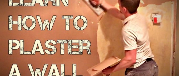 Learn how to plaster a wall